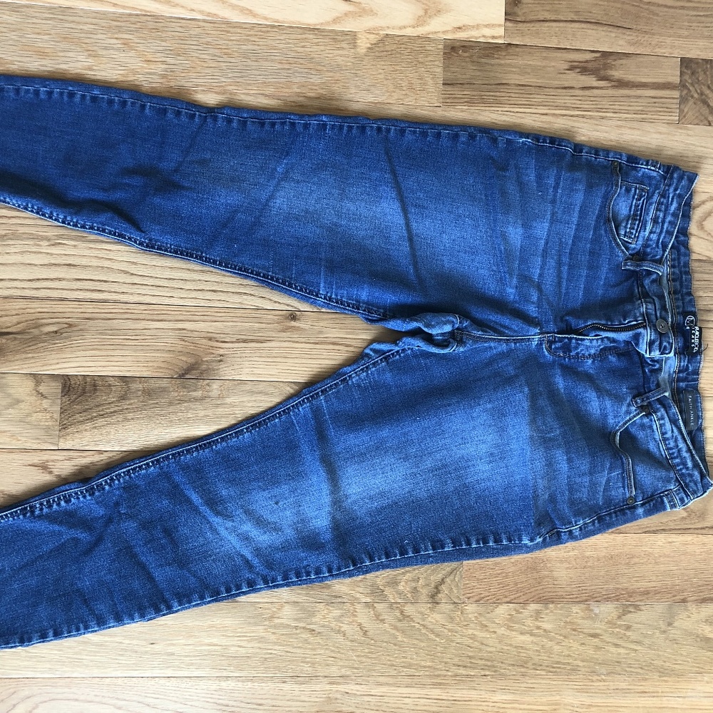 Frayed Hem Miracle Body Jeans - Faith Ankle